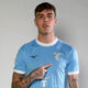 Daniel Maldini wears the Lazio jersey