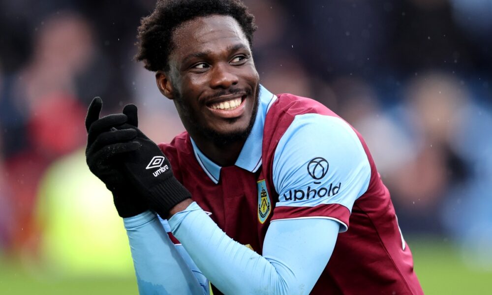 David Datro Fofana during his time on loan at Burnley