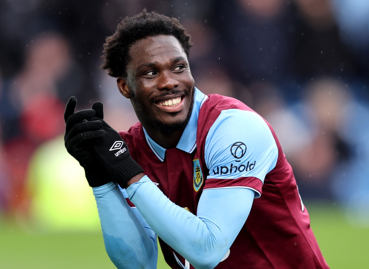 David Datro Fofana during his time on loan at Burnley