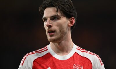 Declan Rice of Arsenal