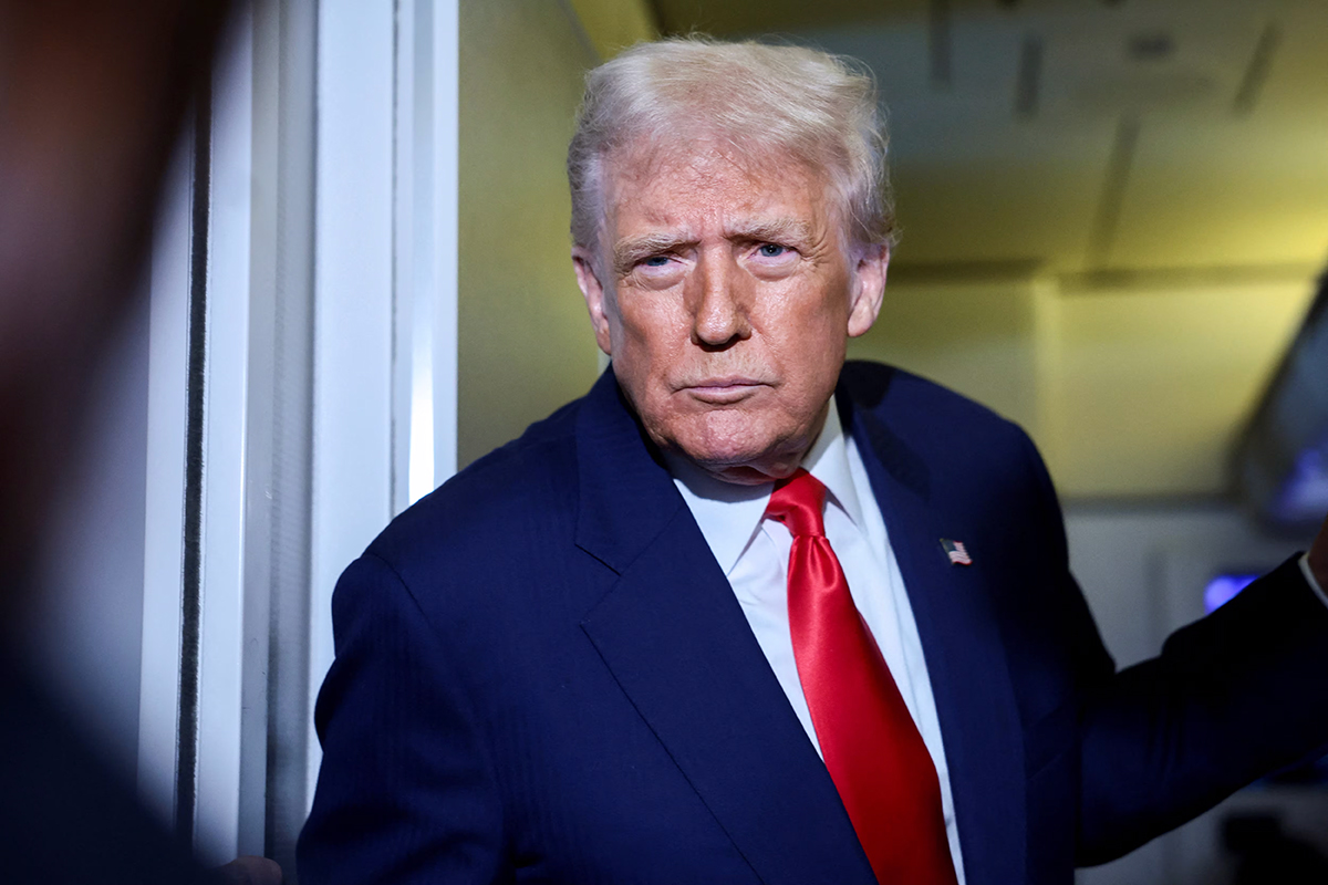 US President Donald Trump