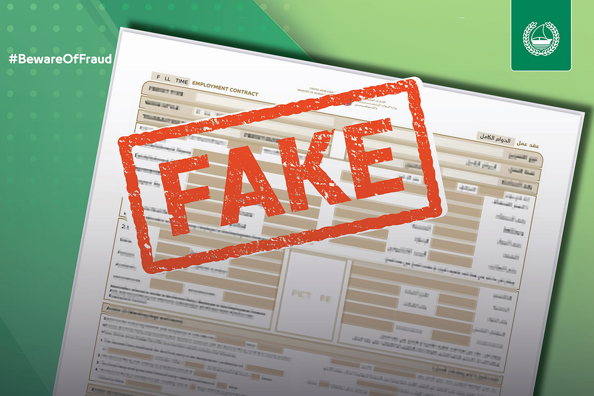 Dubai Police Issue Warning Over Work Visa Scams