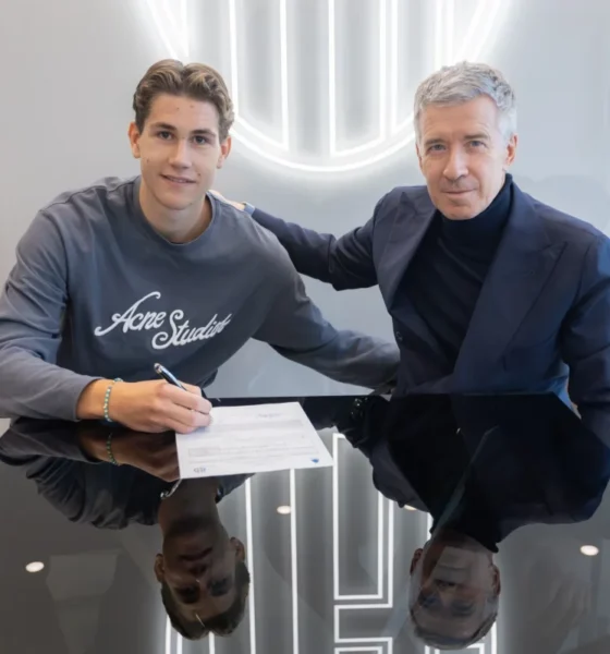 Elvind Helland Signs For Bologna (Credit: bolognafc.it)