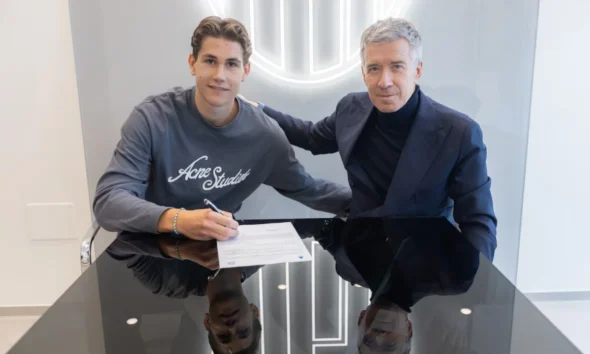 Elvind Helland Signs For Bologna (Credit: bolognafc.it)