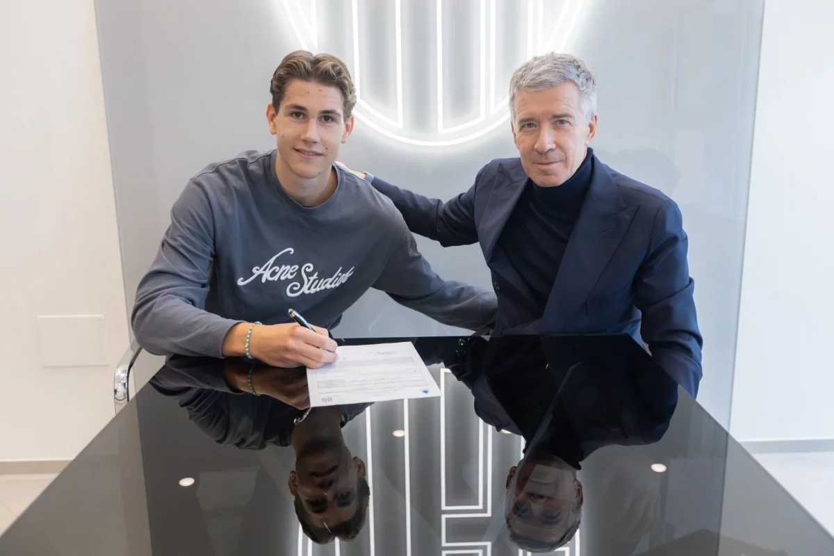 Elvind Helland Signs For Bologna (Credit: bolognafc.it)