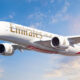 Emirates Airbus A350 900 aircraft