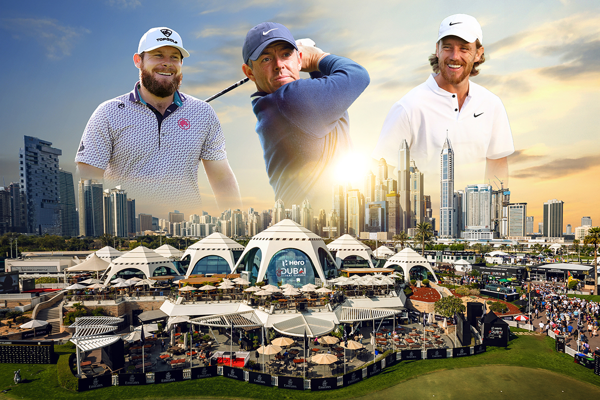 Emirates Hero Dubai Desert Classic as Official Partner