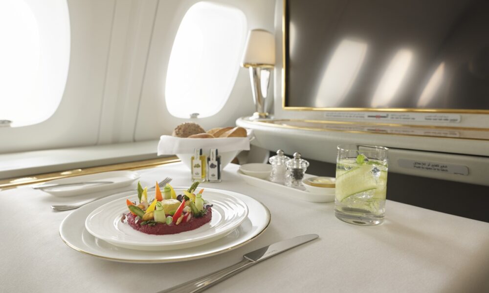 Emirates vegan meals