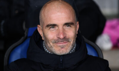 BERGAMO, ITALY - DECEMBER 09: Enzo Maresca head coach of Chelsea FC looks on during the UEFA Champions League 2025/26 League Phase MD6 match between Atalanta BC and Chelsea FC at Stadio di Bergamo on December 09, 2025 in Bergamo, Italy. (Photo by Alessandro Sabattini/Getty Images) (Manchester United links)