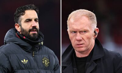 Ruben Amorim slammed by son of Paul Scholes