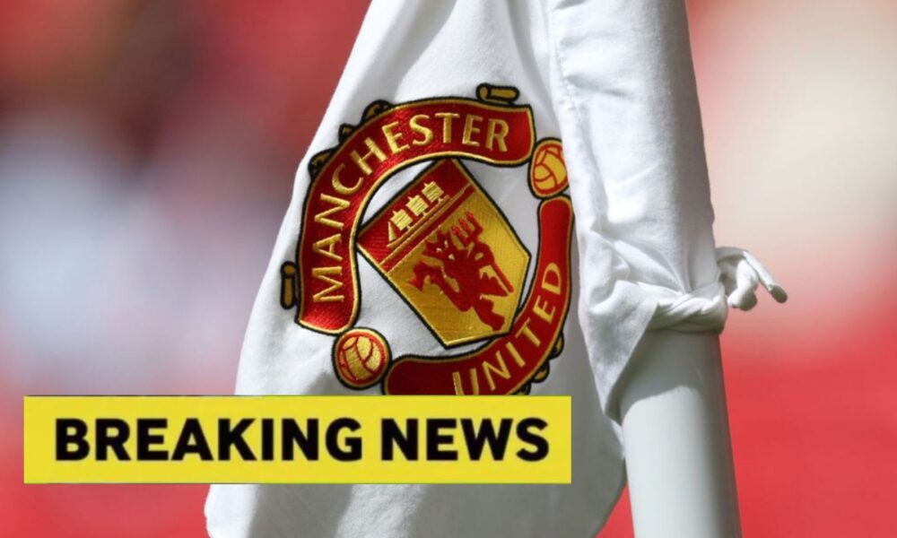 Man United corner flag