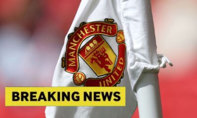 Man United corner flag