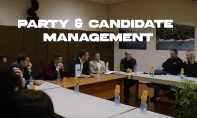 GeoStrategy Website Milojko Spajic Party Candidate Management