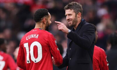 Michael Carrick explains why Matheus Cunha's reaction was "big"