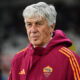 TURIN, ITALY - JANUARY 18: AS Roma head coach Gian Piero Gasperini looks on during the Serie A match between Torino FC and AS Roma at Stadio Olimpico di Torino on January 18, 2026 in Turin, Italy. (Photo by Valerio Pennicino/Getty Images)
