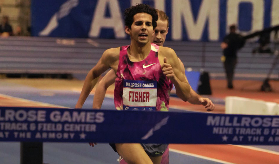 Jake Wightman v Josh Kerr at Millrose Games