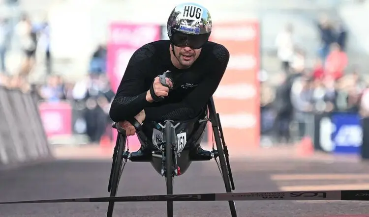 Wheelchair racer Marcel Hug looking to make London Marathon history