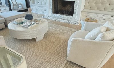 Christine Andrew home - neutral living room