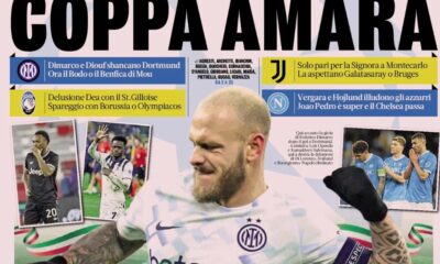 Today's Papers - Bitter Champions League, danger Mourinho and Osimhen