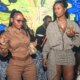 Jayda Cheaves in Brown CM Studios and Dess Dior in Neutral CouCoo at Tabu Saturdays