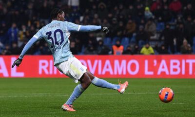 SASSUOLO, ITALY - JANUARY 06: Jonathan David of Juventus scores his team