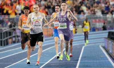 Josh Hoey takes down world indoor 800m record in Boston