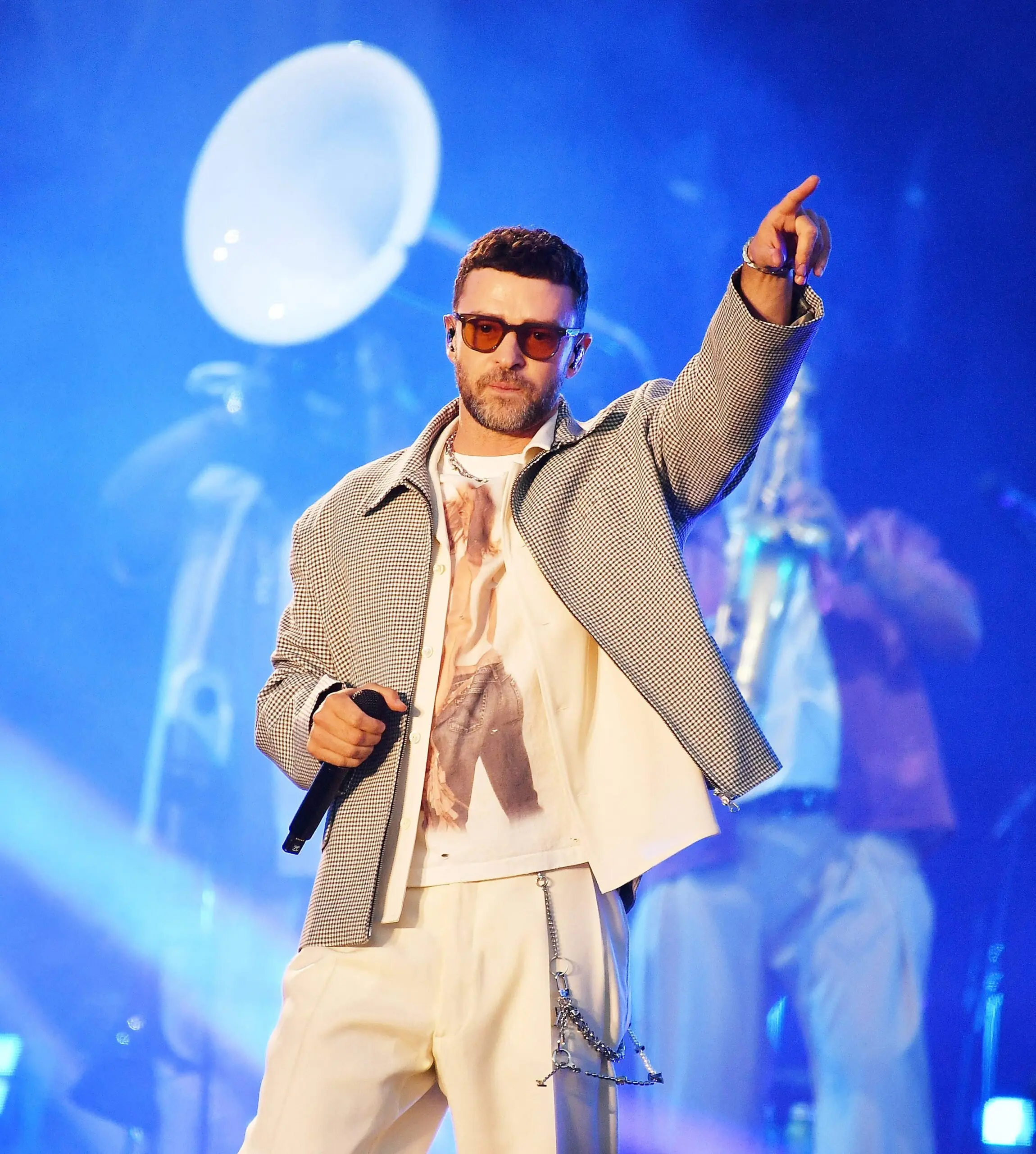 Justin Timberlake at the 2025 BottleRock Napa Valley