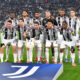 TURIN, ITALY - JANUARY 21: Players of Juventus pose for a team group photo prior to the UEFA Champions League 2025/26 League Phase MD7 match between Juventus and SL Benfica at Juventus Stadium on January 21, 2026 in Turin, Italy. (Photo by Valerio Pennicino/Getty Images)