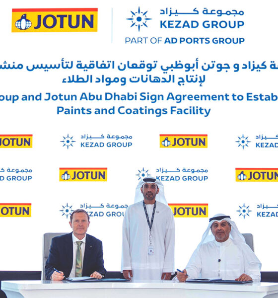 KEZAD, Jotun Abu Dhabi sign 50-year lease for new manufacturing facility
