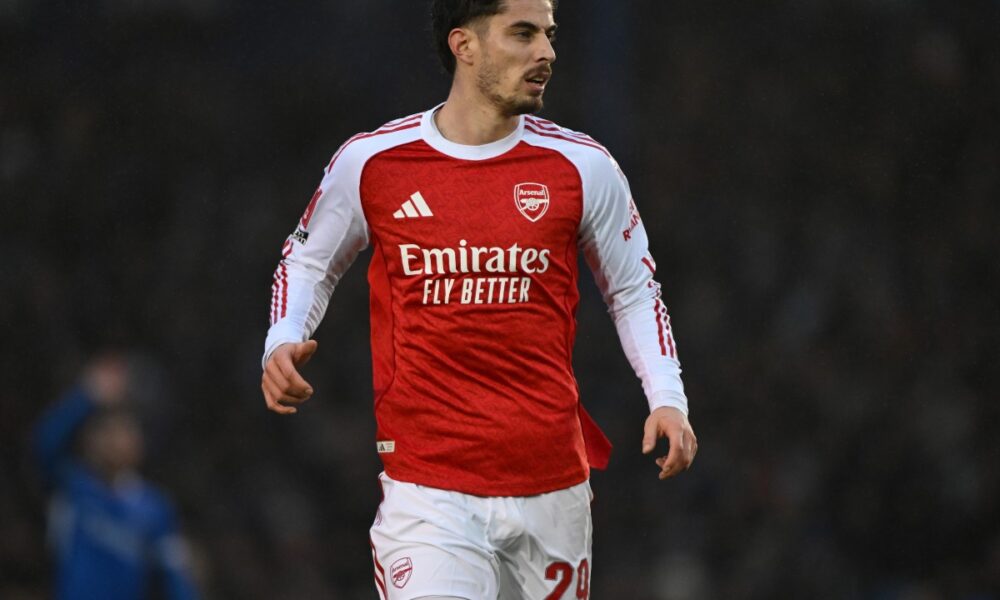 Kai Havertz in action for Arsenal