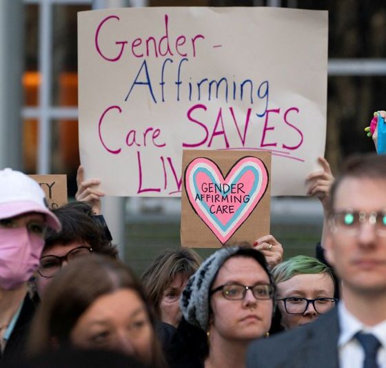 US federal workers challenge Trump policy on gender-affirming care