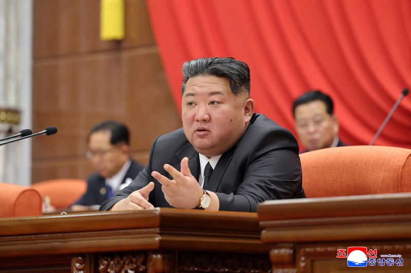 North Korea’s Kim Jong Un visits greenhouse farm, encourages workers, KCNA says