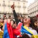 Venezuelan opposition activists in Madrid warily cheer Maduro capture