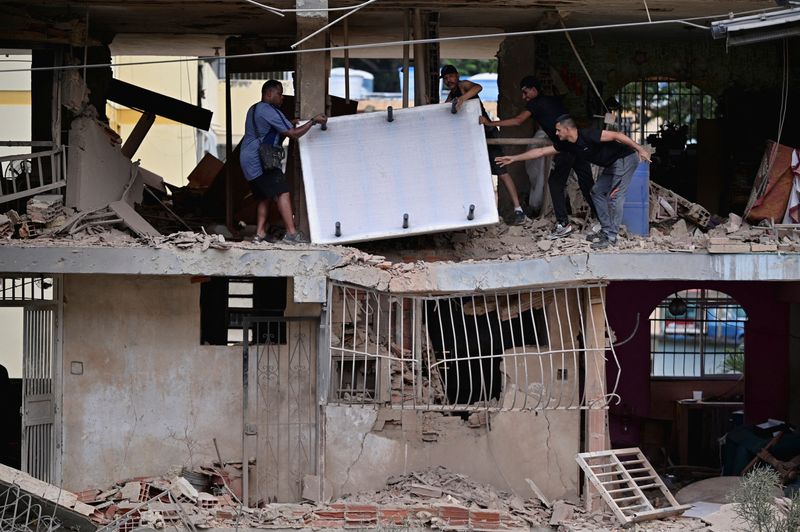 Venezuelan houses destroyed in US attack; no official figures on deaths