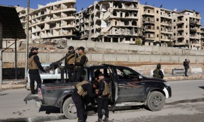 Last Kurdish fighters leave Syria’s Aleppo city after days of clashes