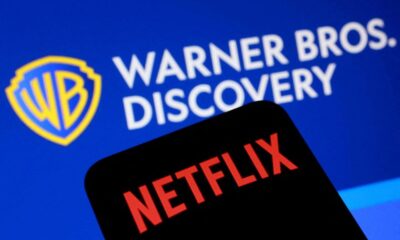Netflix weighs amending Warner Bros bid to make it all cash, Bloomberg News reports