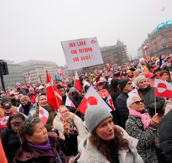 Protesters rally in Denmark and Greenland against Trump annexation threat