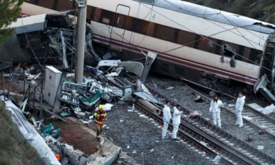 Exclusive-Investigators find broken joint on track at Spanish rail crash site, source says