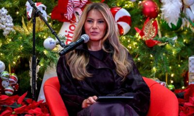 First lady Melania Trump previews new film at private White House screening