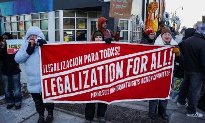 Thousands demonstrate in Minnesota and across US to protest ICE