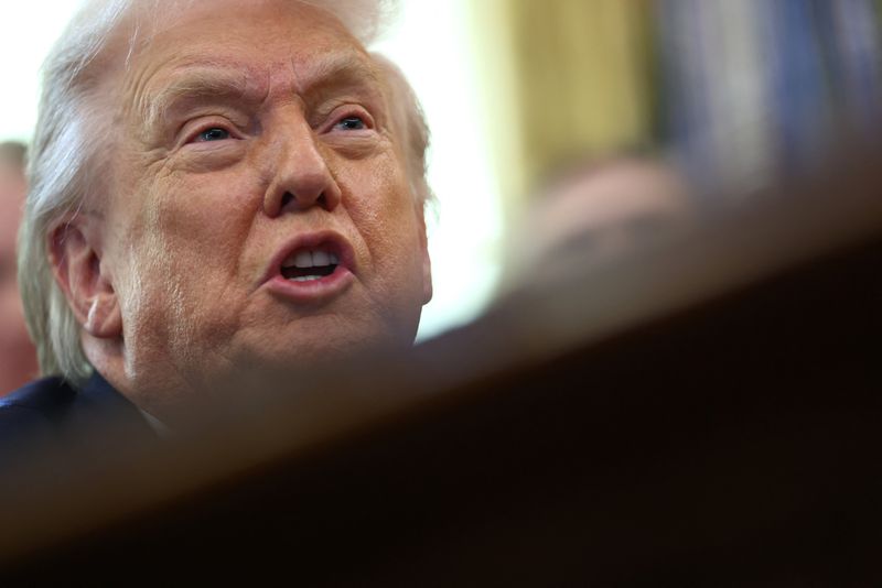 Trump calls rate questions on Fed nominee Warsh inappropriate, confident on cuts