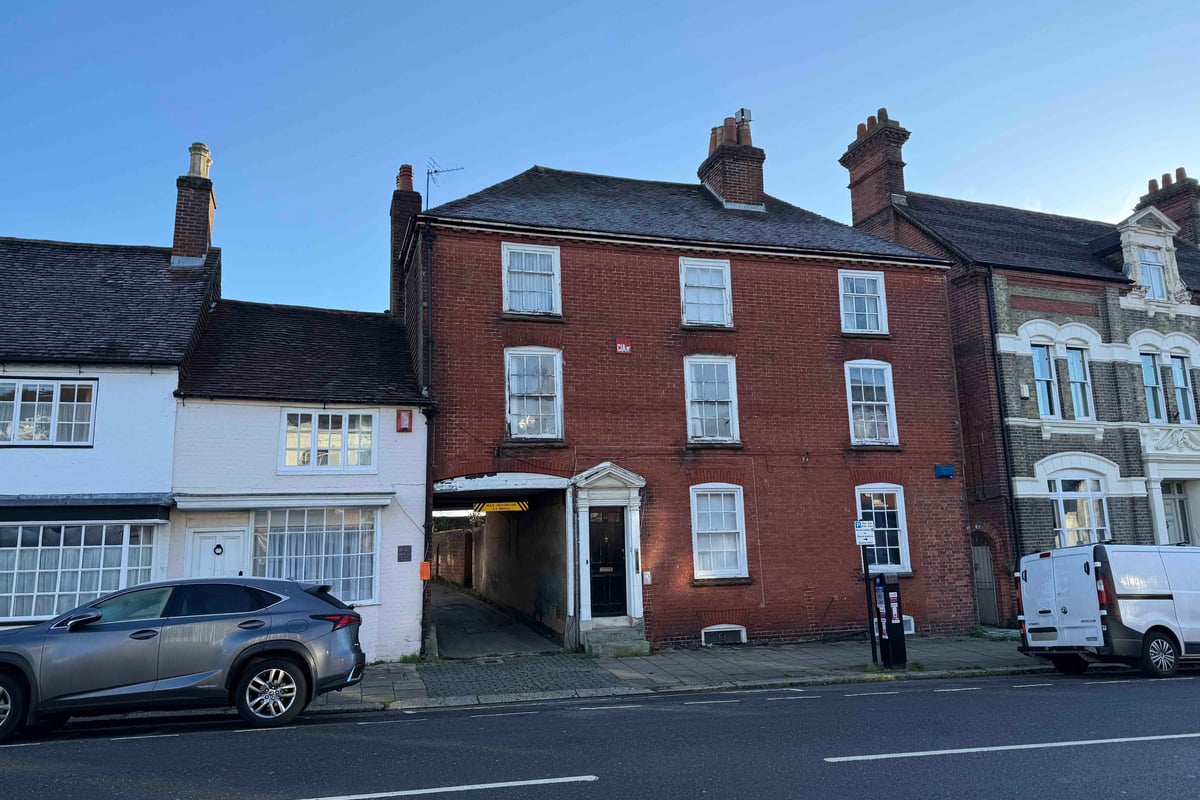 Commercial unit with eight office rooms to be sold at auction next month