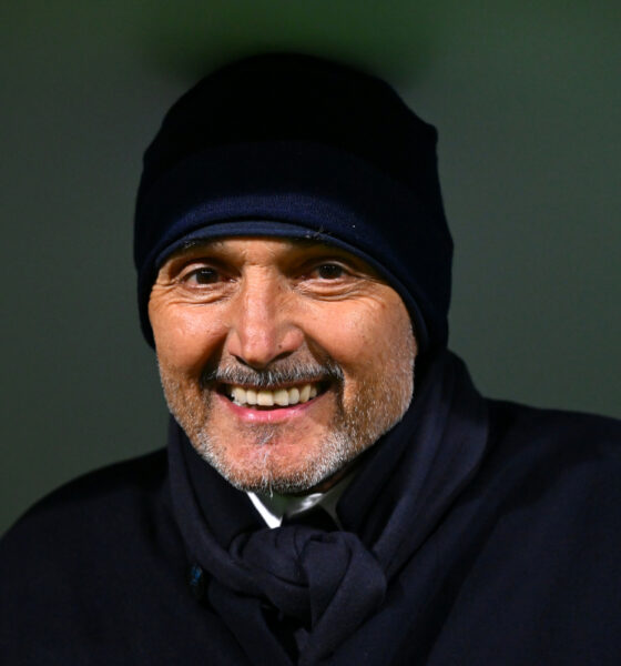 SASSUOLO, ITALY - JANUARY 06: Luciano Spalletti, Head Coach of Juventus, looks on prior to the Serie A match between US Sassuolo Calcio and Juventus FC at Mapei Stadium Citta del Tricolore on January 06, 2026 in Sassuolo, Italy. (Photo by Alessandro Sabattini/Getty Images)