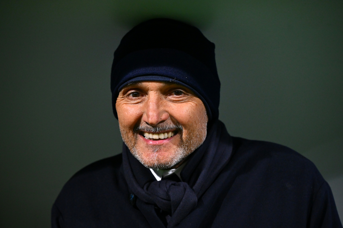 SASSUOLO, ITALY - JANUARY 06: Luciano Spalletti, Head Coach of Juventus, looks on prior to the Serie A match between US Sassuolo Calcio and Juventus FC at Mapei Stadium Citta del Tricolore on January 06, 2026 in Sassuolo, Italy. (Photo by Alessandro Sabattini/Getty Images)