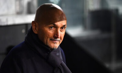 TURIN, ITALY - JANUARY 12: Juventus FC head coach Luciano Spalletti looks on during the Serie A match between Juventus FC and US Cremonese at Allianz Stadium on January 12, 2026 in Turin, Italy. (Photo by Valerio Pennicino/Getty Images)