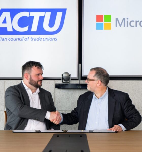 Unions, Microsoft ink AI workers rights deal