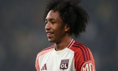 Malick Fofana in action for Lyon against Fenerbahce