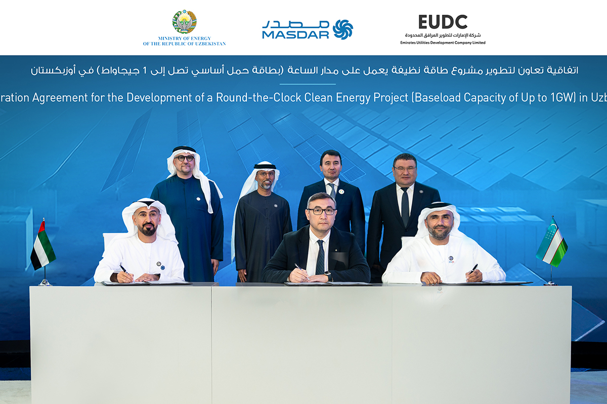 Masdar, EUDC collaborate on renewables in Uzbekistan