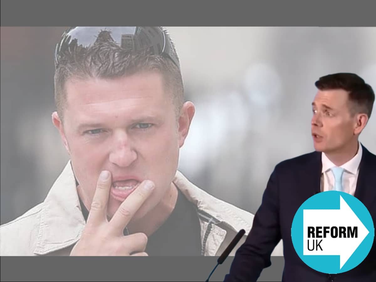 Tommy Robinson endorses Reform's Matt Goodwin for byelection