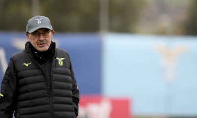 ROME, ITALY - JANUARY 14: SS Lazio head coach Maurizio Sarri during the SS Lazio training session at the Formello sport Centre on January 14, 2026 in Rome, Italy. (Photo by Marco Rosi - SS Lazio/Getty Images)